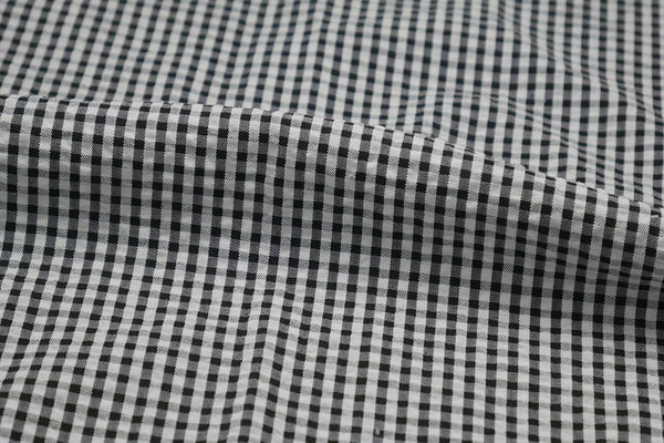 Seersucker Black Checks Blazer