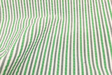 Seersucker Green & Black Stripes Blazer