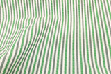 Seersucker Green & Black Stripes Suit
