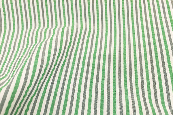 Seersucker Green & Black Stripes Suit – Claymore Brothers