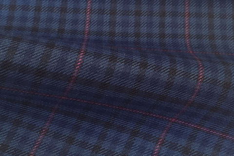 Triumph Blue Gingham Purple OC Blazer