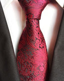 Red Paisley Tie