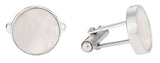 tuxedos - cufflinks - mother of pearl - sterling silver