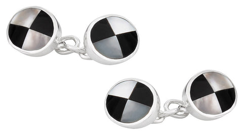 tuxedos - cufflinks - mother of pearl - onyx